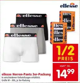 Interspar ellesse Herren-Pants 3er-Packung Angebot