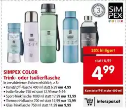 Interspar Kunststoff-Flasche 400 ml Angebot