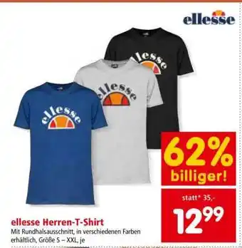Interspar ellesse Herren-T-Shirt Angebot