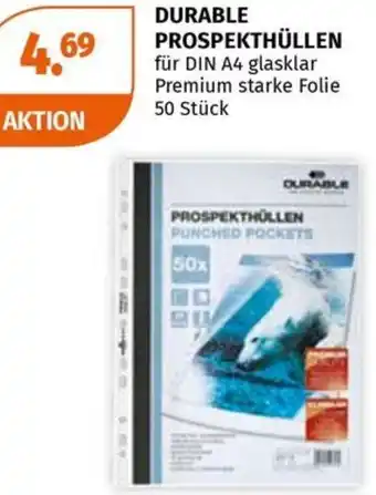 Müller Durable prospekthüllen Angebot