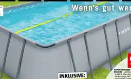 Bauhaus Funsicle Frame-Pool-Set Oasis Lap Pool Angebot