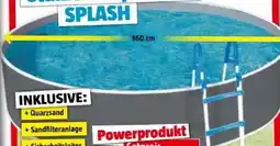 Bauhaus MyPool Stahlwandpool-Set Splash Angebot