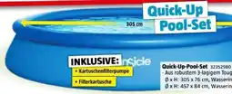 Bauhaus Funsicle Quick-Up-Pool Set Angebot