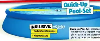 Bauhaus Funsicle Quick-Up-Pool Set Angebot