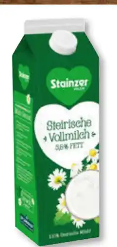 Unimarkt Stainzer Vollmilch Angebot