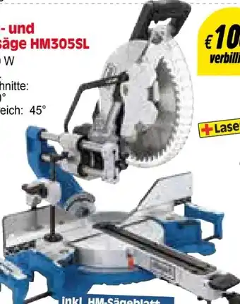 Zgonc Scheppach Kapp-Zug-Gehrungssäge HM305SL Angebot