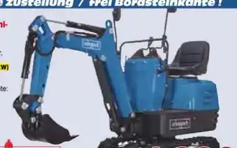 Zgonc Scheppach Minibagger EXC815 Angebot