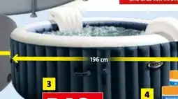 Bauhaus BestWay Außenwhirlpool Pure Spa 77 Bubble Massage Angebot