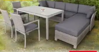 Bauhaus Loungeset Rattan Angebot
