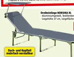 Bauhaus Dreibeinliege Korsika XL Angebot