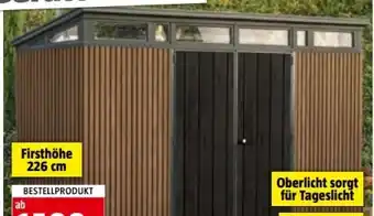 Bauhaus Gerätehaus Signature Angebot