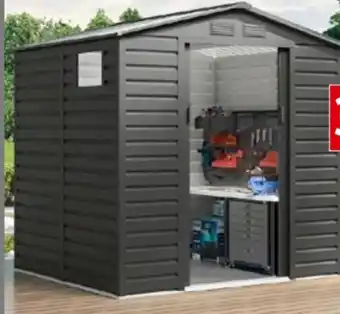 Bauhaus Gardol Metall-Gerätehaus Easy One Angebot