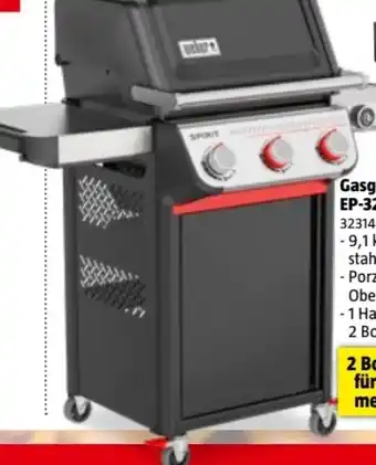 Bauhaus Weber Gasgrill Spirit EP-325 GBS Angebot