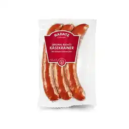 Billa od. Messner Käsekrainer div. Sorten BILLA Angebot