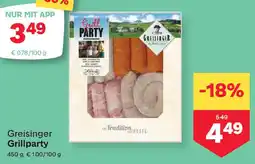 MPreis Greisinger Grillparty Angebot