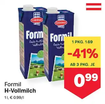 MPreis Schärdinger Formil H-Vollmilch Angebot