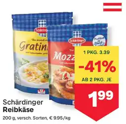 MPreis Schärdinger Reibkäse Angebot