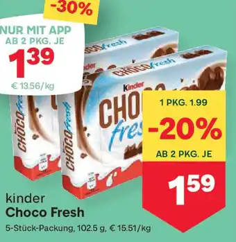 MPreis Kinder Choco Fresh Angebot