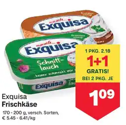 MPreis Exquisa Frischkäse Angebot