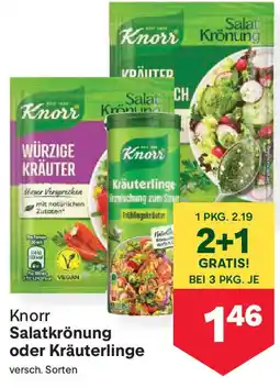 MPreis Knorr Salatkrönung oder Kräuterlinge Angebot