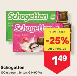 MPreis Schogetten Angebot