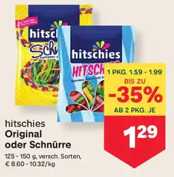 MPreis hitschies Original oder Schnürre Angebot