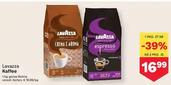 MPreis Lavazza Kaffee Angebot