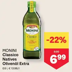 MPreis MONINI Classico Olivenöl Extra Angebot
