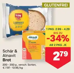 MPreis Schär & Alnavit Brot Angebot