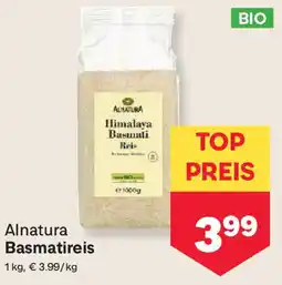 MPreis Alnatura Basmatireis Angebot