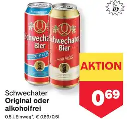 MPreis Schwechater Original oder alkoholfrei Angebot