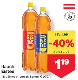 MPreis Rauch Eistee Angebot