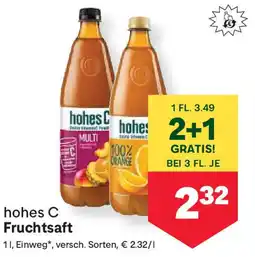 MPreis hohes C Fruchtsaft Angebot