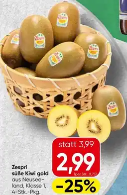 Spar Zespri süße Kiwi gold Angebot