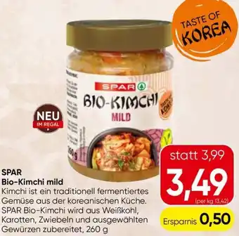 Spar SPAR Bio-Kimchi mild Angebot