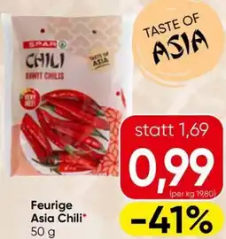 Spar SPAR Feurige Asia Chili Angebot