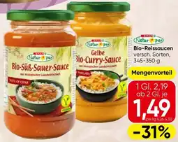 Spar Natur pur Bio-Reissaucen Angebot