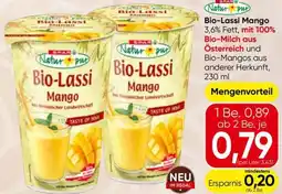 Spar Natur pur Bio-Lassi Mango Angebot