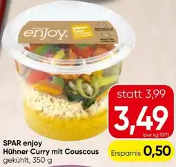 Spar SPAR enjoy Hühner Curry mit Couscous Angebot