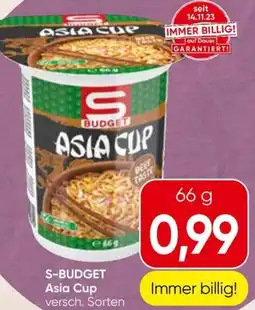 Spar S-BUDGET Asia Cup Angebot