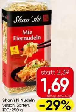 Spar Shan´shi Nudeln Angebot