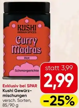 Spar Kushi Gewürz- mischungen Angebot