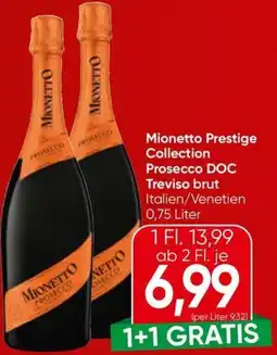 Spar Mionetto Prestige Collection Prosecco DOC Treviso brut Angebot