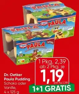 Spar Dr. Oetker Paula Pudding Angebot