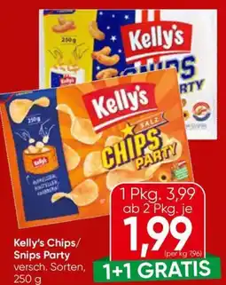 Spar Kelly's Chips Snips Party Angebot