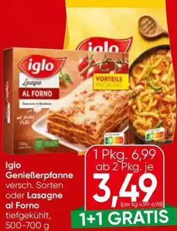 Spar Iglo Genießerpfanne Angebot