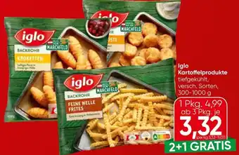 Spar Iglo Kartoffelprodukte tiefgekühlt Angebot