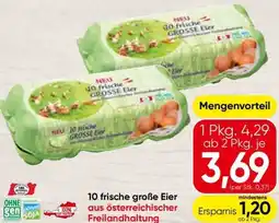Spar 10 frische große Eier Angebot