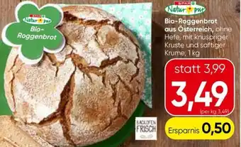 Spar Bio-Roggenbrot Angebot