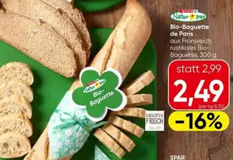 Spar Bio-Baguette de Paris Angebot